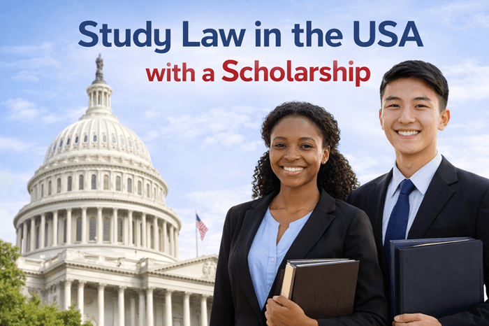 Study law in the USA with a scholarship