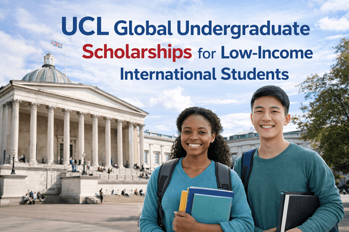 UCL Global Undergraduate Scholarships for Low‑Income International Students