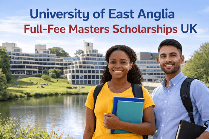 University of East Anglia Full‑Fee Masters Scholarships UK