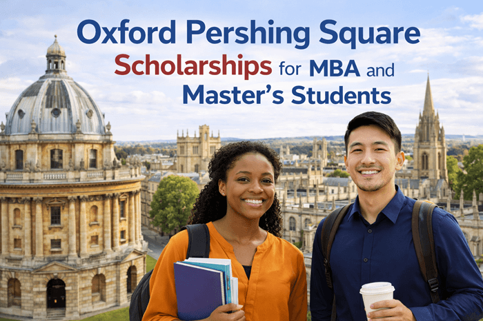 Oxford Pershing Square Scholarships for MBA and Master’s Students